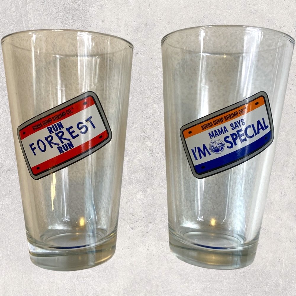 Bubba Gump Shrimp Co. Glass Set of 2